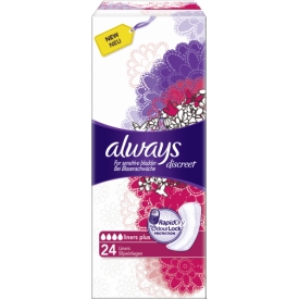 Always discreet Slipeinlage Plus Always discreet Slipeinlage Plus