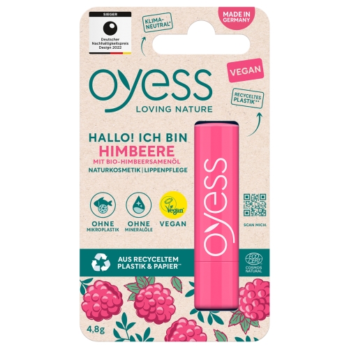 oyess Lippenbalsam Himbeere Vegan oyess Lippenbalsam Himbeere Vegan