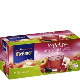 Meßmer Früchte-Mischung Tee, 1 Packung je 25 Teebeutel Meßmer Früchte-Mischung Tee, 1 Packung je 25 Teebeutel