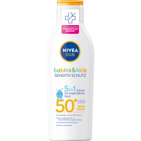 NIVEA SUN Kids Schutz & Sensitiv Lotion LSF 50+