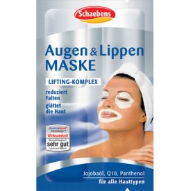 Schaebens Maske Augen & Lippen 4x1,5ml