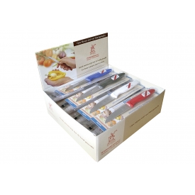 Windmühlen Gemüsemesser Klassiker rostfrei farbig sortiert 20teilig Windmühlen Gemüsemesser Klassiker rostfrei farbig sortiert 20teilig