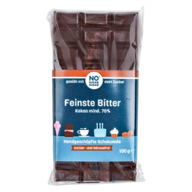 No Sugarsugar Schokolade Feinste Bitter No Sugarsugar Schokolade Feinste Bitter