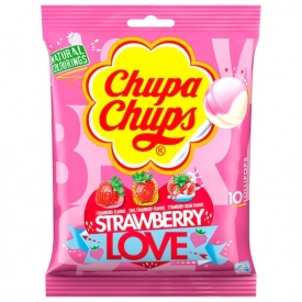Chupa Chups Chupa Chups Strawberry Love Lollipops Chupa Chups Chupa Chups Strawberry Love Lollipops