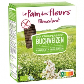 Le Pain des Fleurs Blumenbrot Knusprige Buchweizen-Schnitten Le Pain des Fleurs Blumenbrot Knusprige Buchweizen-Schnitten