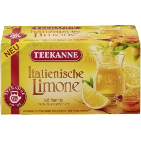 Teekanne Früchte Tee Italienische Limone, Beutel kuvertiert