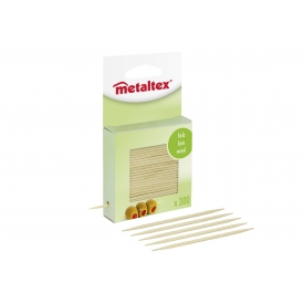 Metaltex Zahnstocher Holz 300 Stück