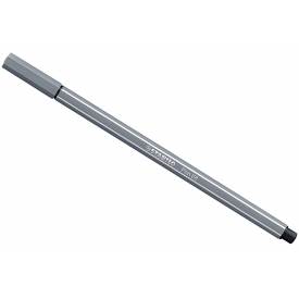 Stabilo Fasermaler Pen 68 dunkelgrau