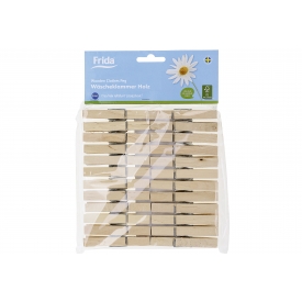 Frida Wäscheklammern Holz 24er Frida Wäscheklammern Holz 24er