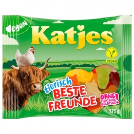Katjes Tierisch beste Freunde - Vielfalt in fruchtigen Geschmacksrichtungen Katjes Tierisch beste Freunde - Vielfalt in fruchtigen Geschmacksrichtungen