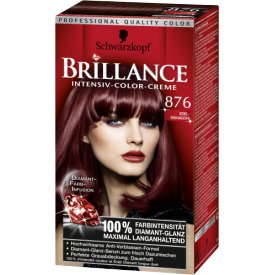 Schwarzkopf Brillance Dauerhafte Haarfarbe Intensiv-Color-Creme 876 Edelmahagoni Schwarzkopf Brillance Dauerhafte Haarfarbe Intensiv-Color-Creme 876 Edelmahagoni