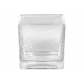 Sandra Rich Vase Würfel Glas 7,5x7,5x7,5cm klar Sandra Rich Vase Würfel Glas 7,5x7,5x7,5cm klar