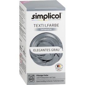 Simplicol Intensiv Textilfarbe Elegantes-Grau Simplicol Intensiv Textilfarbe Elegantes-Grau