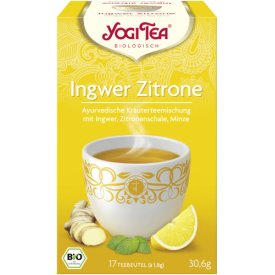 Yogi Tea Kräutertee Ingwer, Zitronenschale & Minze (17 Beutel) Yogi Tea Kräutertee Ingwer, Zitronenschale & Minze (17 Beutel)