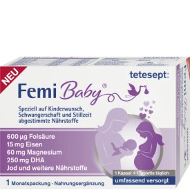Tetesept Femi Baby Kapseln & Tabletten Tetesept Femi Baby Kapseln & Tabletten