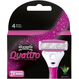 Wilkinson Sword Quattro for Women Rasierklingen Wilkinson Sword Quattro for Women Rasierklingen