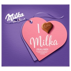 Milka Praline Erdbeere Milka Praline Erdbeere