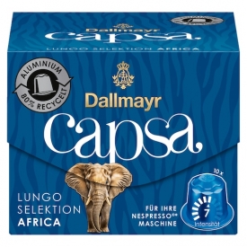 Dallmayr Capsa Lungo Selektion Africa Kaffeekapseln Arabica- und Robustabohnen Dallmayr Capsa Lungo Selektion Africa Kaffeekapseln Arabica- und Robustabohnen
