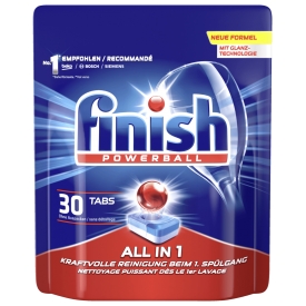 Finish Finish All in 1 Spülmaschinentabs 30 Tabs Finish Finish All in 1 Spülmaschinentabs 30 Tabs