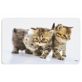 Kesper Brettchen 23,5x14x0,4cm Katze