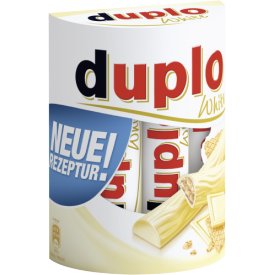 Ferrero Duplo White 10er Pack Haselnusscreme und Waffeln umhüllt Ferrero Duplo White 10er Pack Haselnusscreme und Waffeln umhüllt