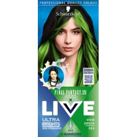 Schwarzkopf LIVE Ultra Brights Haarfarbe 024 Vivid Green Schwarzkopf LIVE Ultra Brights Haarfarbe 024 Vivid Green