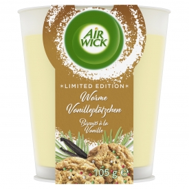Airwick Wohlfühl-Duftkerze Warme Vanilleplätzchen Airwick Wohlfühl-Duftkerze Warme Vanilleplätzchen