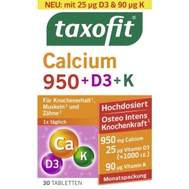 taxofit Calcium 950+D3+K taxofit Calcium 950+D3+K