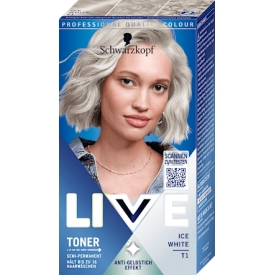 Schwarzkopf LIVE Haartoner T1 Ice White Schwarzkopf LIVE Haartoner T1 Ice White