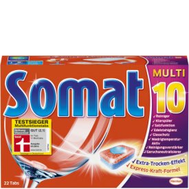 Somat Spülmaschinen-Tabs All-in-1 extra 10 Tabs Somat Spülmaschinen-Tabs All-in-1 extra 10 Tabs