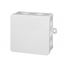 Blass Elektro Abwzeigkasten Feuchtraum 75x75xmm