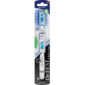Dr. Best Zahnbürste mit Vibration, Mittel