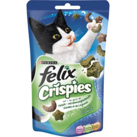 Felix Katzensnack Crispies mit Fleisch Gemüsegeschmack Felix Katzensnack Crispies mit Fleisch Gemüsegeschmack
