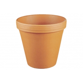 Spang Blumentopf Ton Ø22cm konisch natur