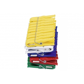 Helo Wäscheklammer Luran farbig sortiert 50er Pack