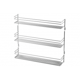 Metaltex Gewürzregal 3Etagen 37x8x31cm silber Metaltex Gewürzregal 3Etagen 37x8x31cm silber