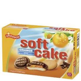 Griesson Griesson Soft Cake Orange Vollmilch Griesson Griesson Soft Cake Orange Vollmilch