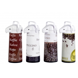 Hi Pump-Isolierkanne Airpot Kaffee 1,9 l sortierte Dekore