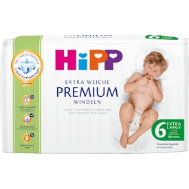 Hipp Babysanft Windeln Premium Gr. 6 Extra Large, +13 kg