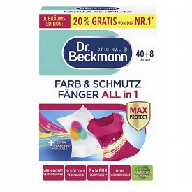 Dr. Beckmann Farb&Schmutz Fänger All in1 40+8er Tücher Dr. Beckmann Farb&Schmutz Fänger All in1 40+8er Tücher