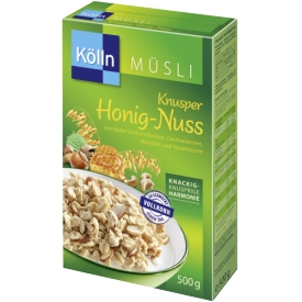 Kölln Knusper Honig-Nuss Hafer-Müsli Kölln Knusper Honig-Nuss Hafer-Müsli