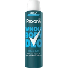 Rexona Men Deospray Whole Body Ocean Rush, 150 ml Rexona Men Deospray Whole Body Ocean Rush, 150 ml
