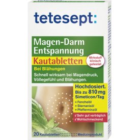 Tetesept Magen-Darm Entspannung Kautabletten Tetesept Magen-Darm Entspannung Kautabletten