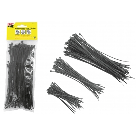 Easy Work EW Kabelbindersatz 75-tlg schwarz Easy Work EW Kabelbindersatz 75-tlg schwarz