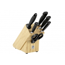 Zwilling Messerblock mit 6 Messern Vier Sterne 7teilig Zwilling Messerblock mit 6 Messern Vier Sterne 7teilig