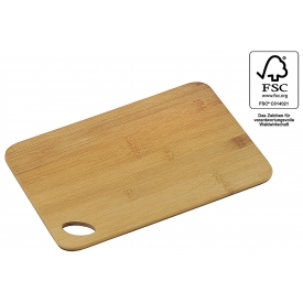 Kesper Schneidbrett Bambus mit Aufhängeloch 30x21x0,8cm
