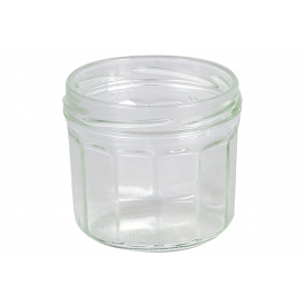 Dosen-zentrale Schraubdeckelglas Facette 240 ml ohne Deckel 82mm TO Dosen-zentrale Schraubdeckelglas Facette 240 ml ohne Deckel 82mm TO