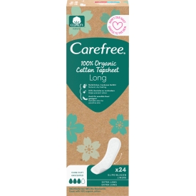 Carefree Slipeinlagen Organic Cotton Long Carefree Slipeinlagen Organic Cotton Long