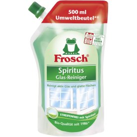 Frosch Spiritus Glasreiniger Umweltbeutel Frosch Spiritus Glasreiniger Umweltbeutel