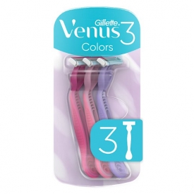 Gillette Venus 3 Einwegrasierer Damen Color Gillette Venus 3 Einwegrasierer Damen Color